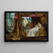 The meeting of Antoine and Cleopatra 41 BC - Lawrence Alma-Tadema — framed artwork on a wall