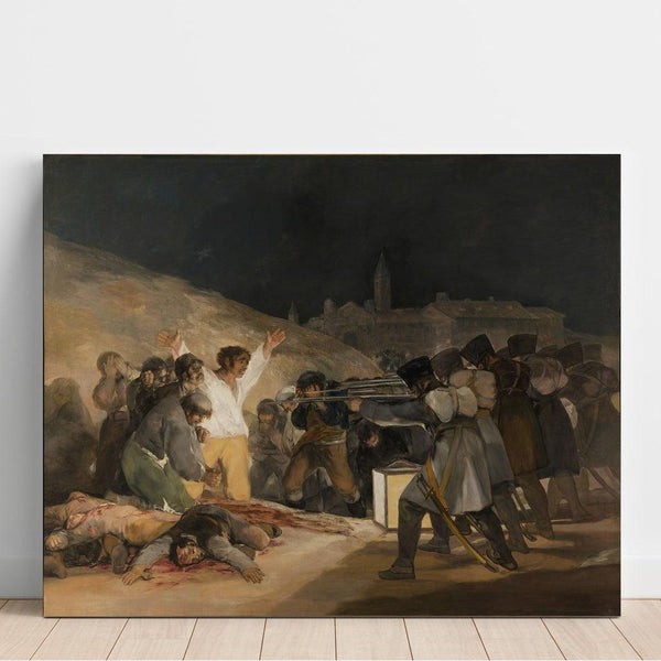 Reproduction of the painting The 3rd of May 1808 - Francisco de Goya