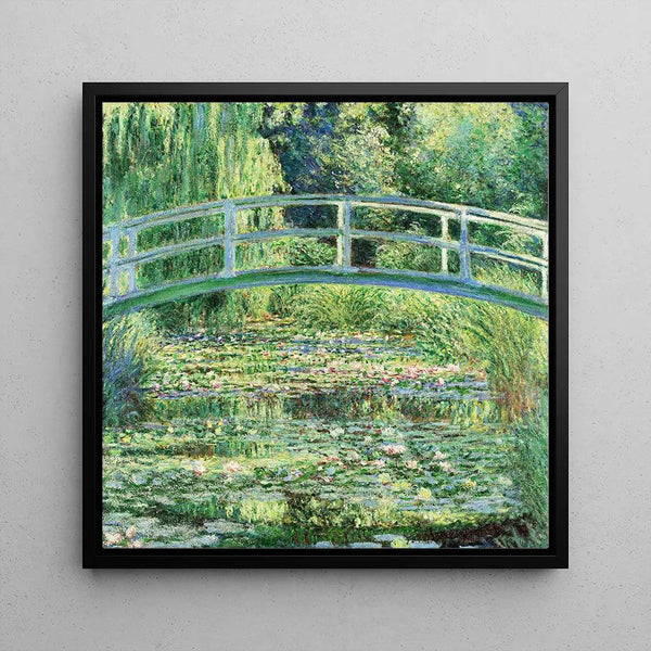 Reproduction of the painting The Water Lilies Pond - Claude Monet