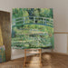 Reproduction of the painting The Water Lilies Pond - Claude Monet