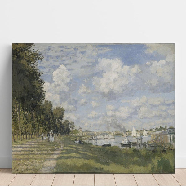 Reproduction of the painting The Argenteuil Basin - Claude Monet