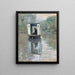 Reproduction of the painting The Boat Workshop - Claude Monet