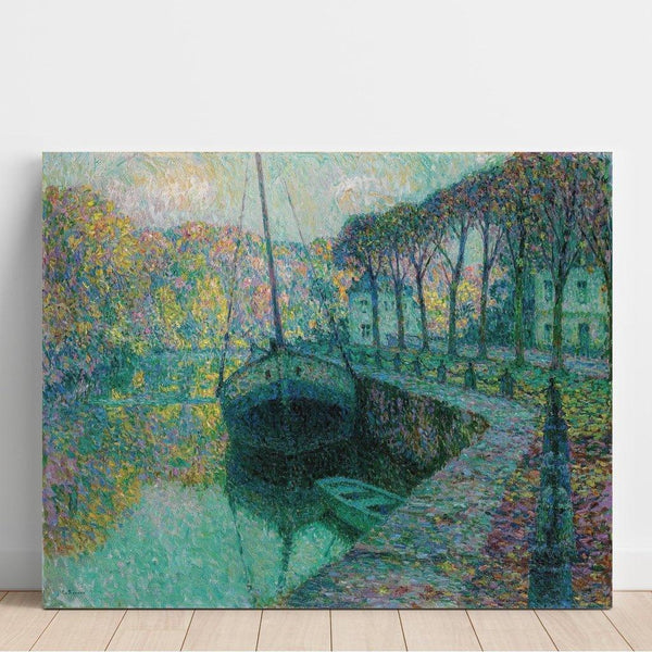 Reproduction of the painting The Salt Boat - Henri Le Sidaner
