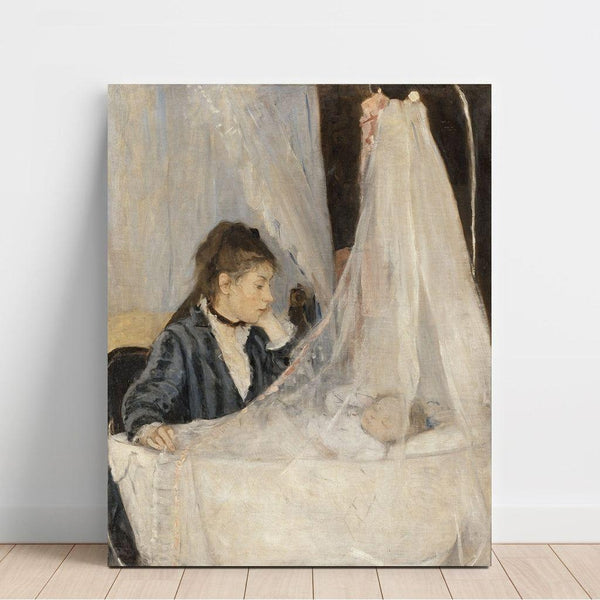 Reproduction of the painting The Cradle by Berthe Morisot