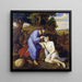 The Good Samaritan - Friedrich von Olivier — framed artwork on a wall