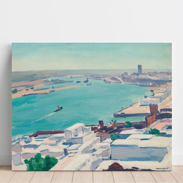 Reproduction of the painting Le Bou-Regreg, Vu de la Casbah - Albert Marquet