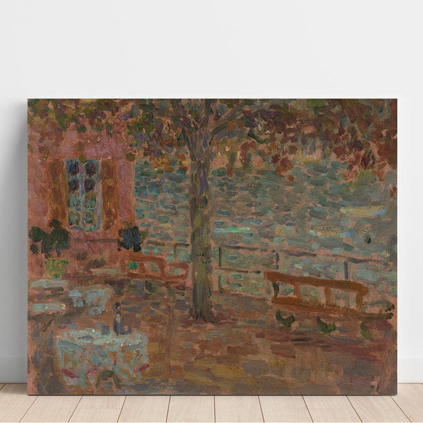 Reproduction of the painting The Café by the Lake - Henri Le Sidaner