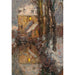 Reproduction of the painting The Canal, Snow, Gisors - Henri Le Sidaner