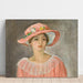 Reproduction of the painting The Pink Hat - Henri Lebasque
