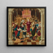 The Christ among the doctors - French School — framed artwork on a wall