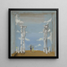 The Sky - Christian Brard — framed artwork on a wall