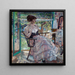 The Necklace - Richard E Miller — framed artwork on a wall