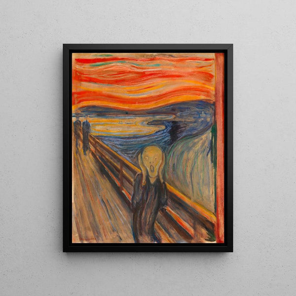 Reproduction of the painting The Scream - Edvard Munch