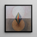 The Swan No 12 Group IXSUW - Hilma af Klint — framed artwork on a wall
