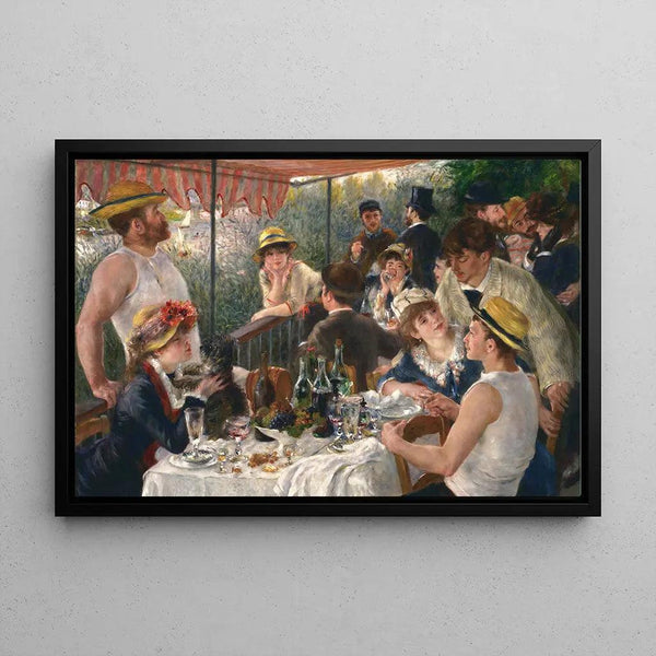 Reproduction of the painting Le Déjeuner des canotiers - Pierre-Auguste Renoir