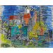 Reproduction of the painting Le Dépiquage Bleu - Raoul Dufy