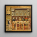 The Feast of Herod and the Beheading of John the Baptist - Giovanni Baronzio — framed artwork on a wall