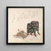The Doll Festival, third day of the third month - Kubo Shunman — framed artwork on a wall