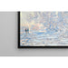 Reproduction of the painting The Frost at Giverny - Claude Monet