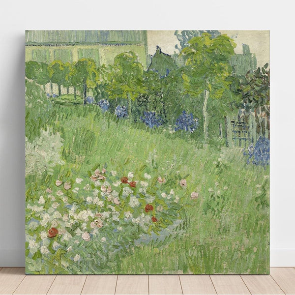 Reproduction of the painting The Garden of Daubigny - Vincent van Gogh