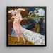 The Enchanted Garden - Leo Putz — framed artwork on a wall