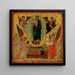 The Last Judgment - Master of the Dotto Chapel — framed artwork on a wall
