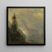 The Koenigsee near Berchtesgaden in Bavaria - Frederic Edwin Church — framed artwork on a wall
