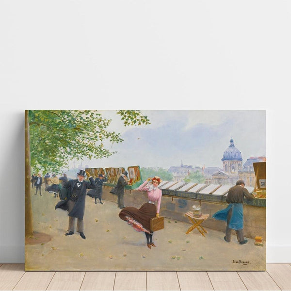 Reproduction of the painting Le Long de la Seine - Jean Béraud