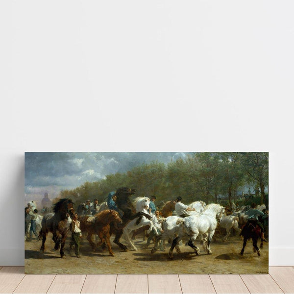 Reproduction of the painting The Horse Market - Rosa Bonheur