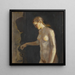 The Model - Christian Krohg — framed artwork on a wall