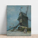 Reproduction of the painting The Windmill of the Galette - Vincent van Gogh