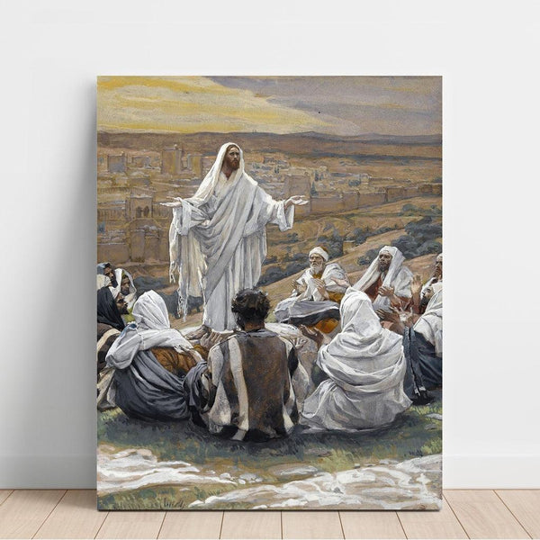 Reproduction of the painting The Our Father - James Tissot