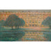 Reproduction of the painting of The Palace, Summer Morning (Hampton Court) - Henri Le Sidaner