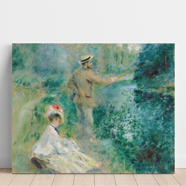 Reproduction of the painting The Fisherman with a Line - Pierre-Auguste Renoir