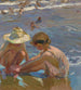 The Wounded Foot - Joaquín Sorolla — artwork view