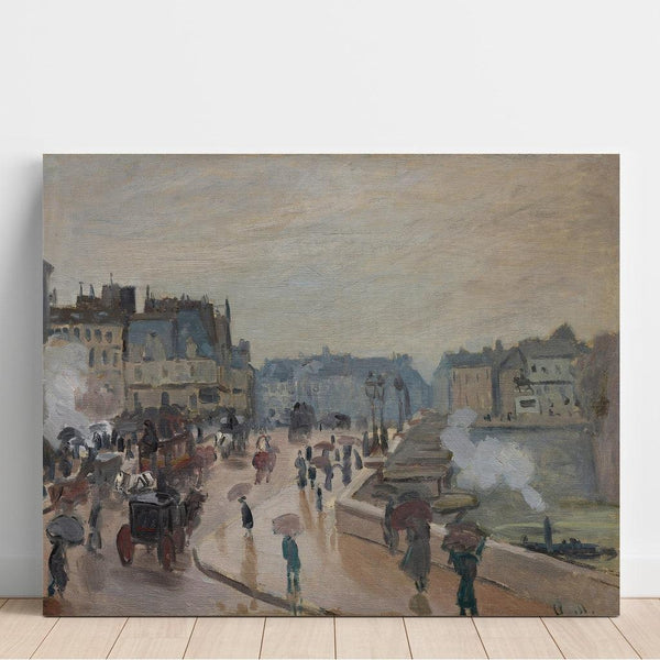 Reproduction of the painting The Pont-Neuf by Claude Monet