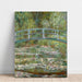 Reproduction of the painting The Bridge over a Lily Pond - Claude Monet