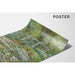 Reproduction of the painting The Bridge over a Lily Pond - Claude Monet