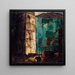 The Port The Quay - Krlis Padegs — framed artwork on a wall