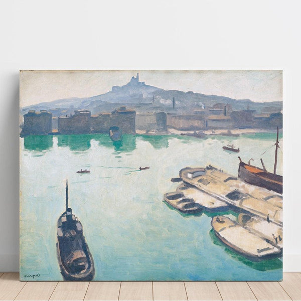 Reproduction of the painting Le Port de Marseille - Albert Marquet