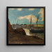 Le Port de Morgat - Odilon Redon — framed artwork on a wall