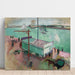 Reproduction of the painting Le Port du Havre - Raoul Dufy