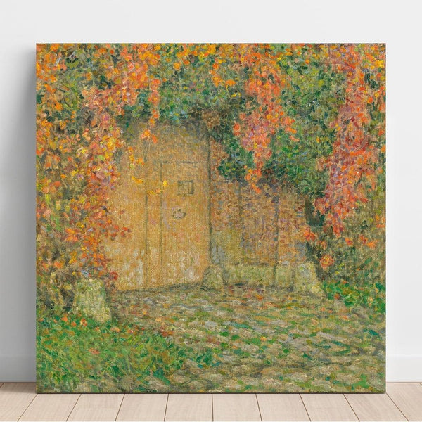 Reproduction of the painting The Gateway - Henri Le Sidaner