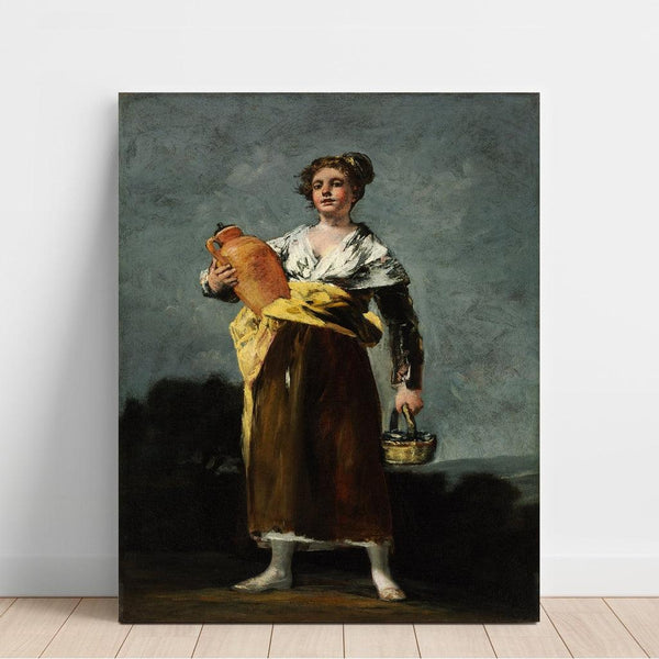 Reproduction of the painting The Water Carrier - Francisco de Goya