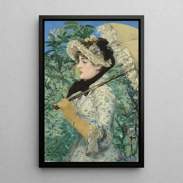 Reproduction of the painting The Spring - Édouard Manet