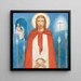 The Trial of Jesus - Ángel Zárraga — framed artwork on a wall