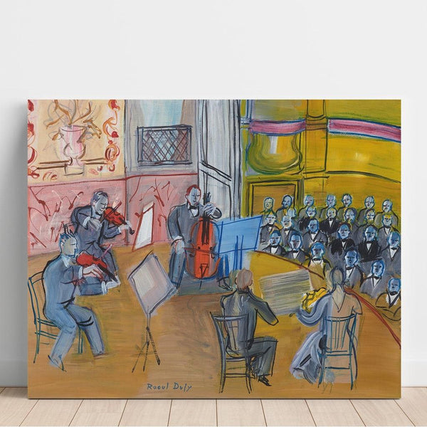 Reproduction of the painting Le Quintette - Raoul Dufy