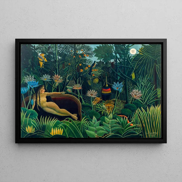 Reproduction of the painting The Dream - Henri Rousseau