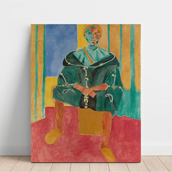 Reproduction of the painting The Sitting Rifain - Henri Matisse