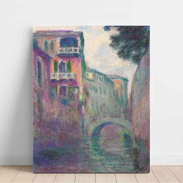Reproduction of the painting Le Rio de la Salute - Claude Monet